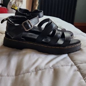 Dr. Marten Faux Leather Sandals